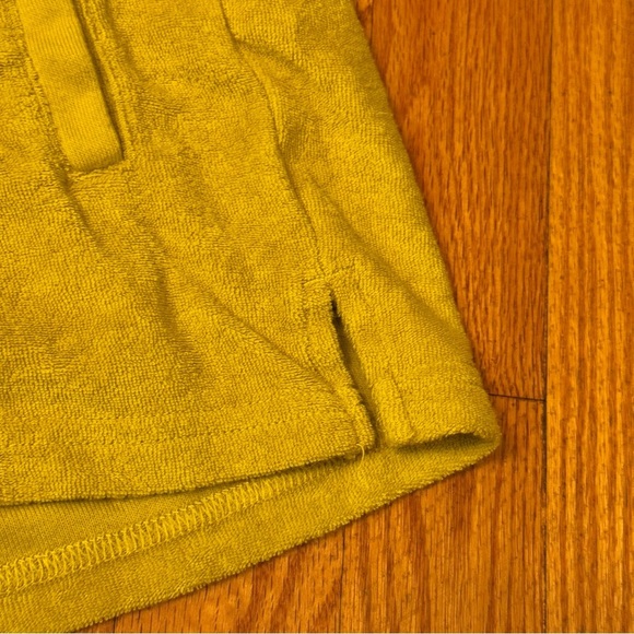 Offline by Aerie Terry Cloth Shorts Bright Yellow Pockets Size XS - Picture 5 of 9